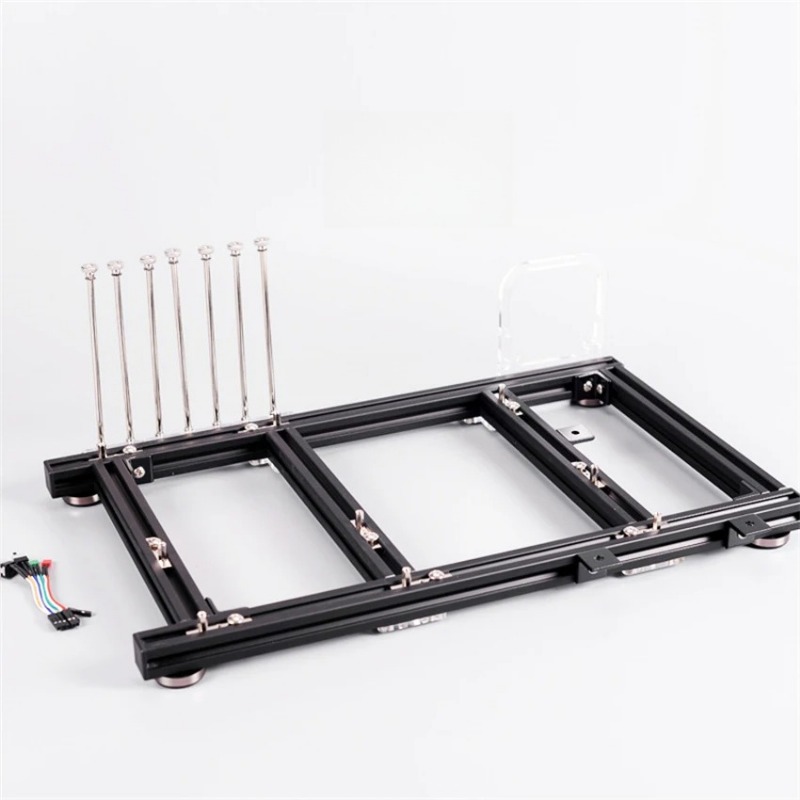 Aluminum Open Frame Test Bench Water Cooling - ATX PC Test Tezgahı Alüminyum Alaşımlı
