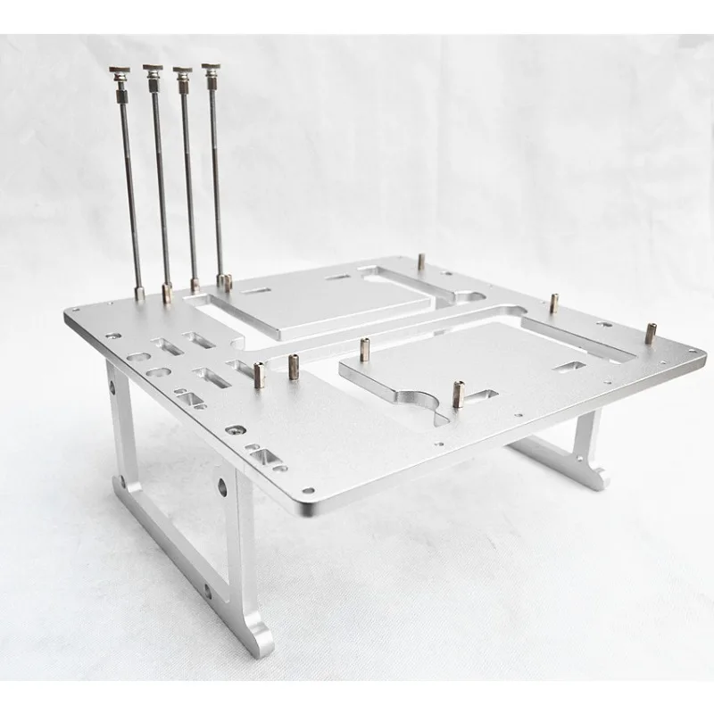Aluminum Open Frame Test Bench Water Cooling - 2026 Açık Çerçeveli Alüminyum Bilgisayar Kasası,