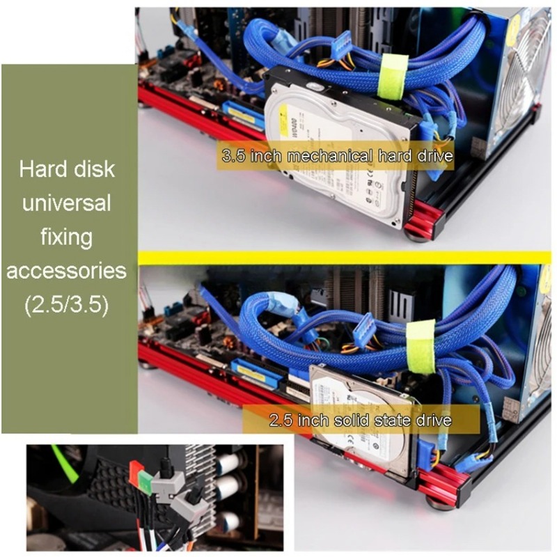 ATX PC Test Tezgahı Alüminyum  - Aluminum Open Frame Test Bench Water Cooling incelemesi ve fiyatı