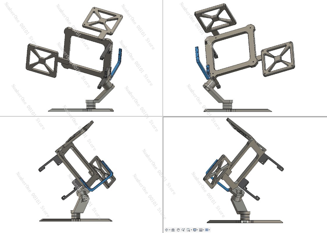 B30 Döndürülebilir Gimbal Açık - Aluminum Open Frame Test Bench Water Cooling incelemesi ve fiyatı