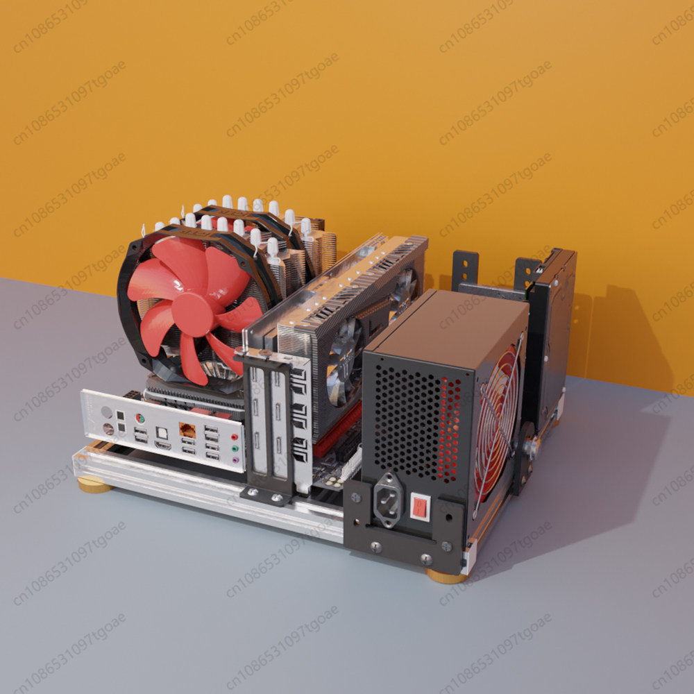 Tam Alüminyum Açık Hava PC Kas - Aluminum Open Frame Test Bench Water Cooling incelemesi ve fiyatı