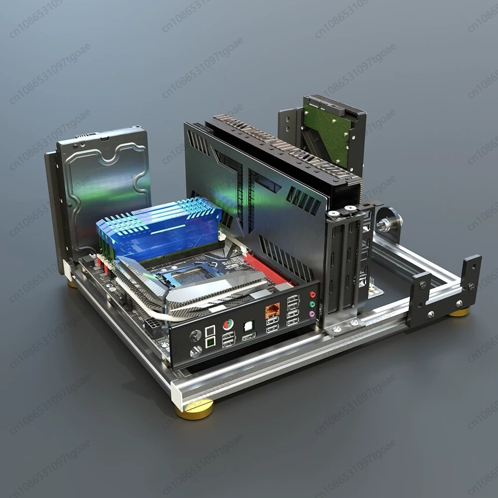 Tam Alüminyum Açık Hava PC Kas - Aluminum Open Frame Test Bench Water Cooling incelemesi ve fiyatı