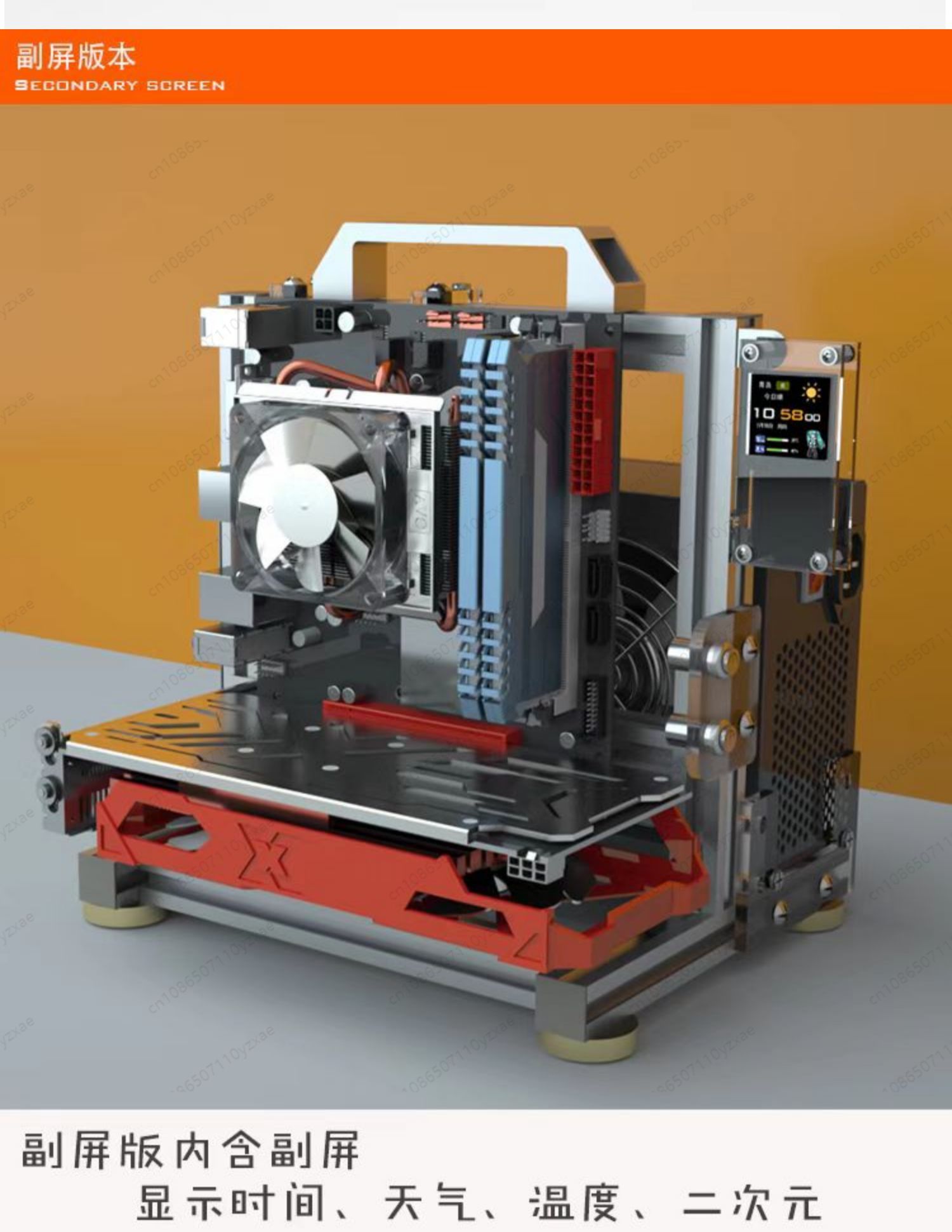 Taşınabilir Tüm Alüminyum Açık - Aluminum Open Frame Test Bench Water Cooling incelemesi ve fiyatı