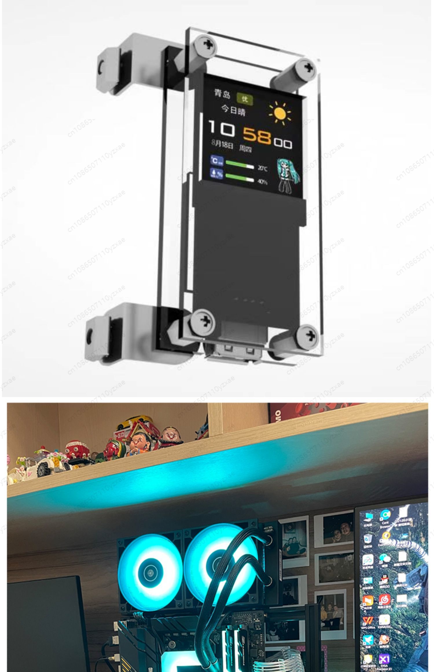 Taşınabilir Tüm Alüminyum Açık - Aluminum Open Frame Test Bench Water Cooling incelemesi ve fiyatı