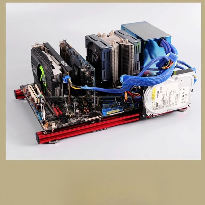ATX PC Test Tezgahı Alüminyum  - Aluminum Open Frame Test Bench Water Cooling incelemesi ve fiyatı